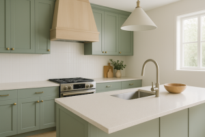 green kitchen